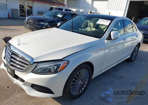 2017 Mercedes-Benz C 300 Luxury 4Matic from USA, damaged, VIN WDDWF4KB1HR240542